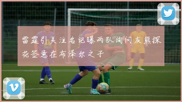 雷霆引关注名记曝两队询问灰熊探花签意在布泽尔之子